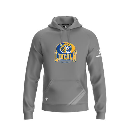 [FOLHSMGY-YXS-LOGO3] Decker Summit Hoodie (Youth XS, Gray, Logo 3)