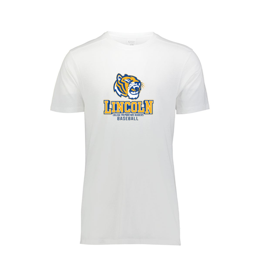 [FTSCUBWH-YS-LOGO1] Decker Youth Tri-Blend T-Shirt - Short Sleeve (Youth S, White, Logo 1)
