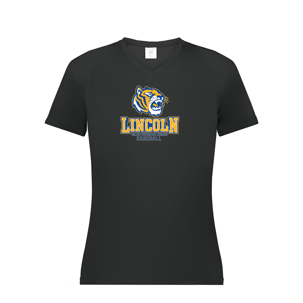 Ladies Smooth Sport V-Neck T-Shirt