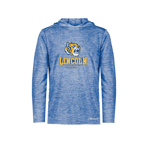 [FOLHCGRY-AS-LOGO1] Decker Men's Charge Hoodie (Adult S, Royal, Logo 1)