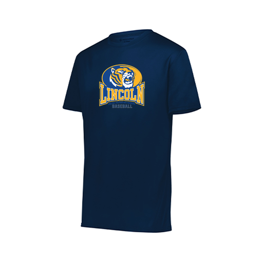 [222818.065.S-LOGO3] Men's Movement Dri Fit Shirt (Adult S, Navy, Logo 3)